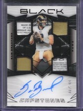2024 Panini Black Sam Bradford Capstones Laundry Tag Patch Auto /99 Rams