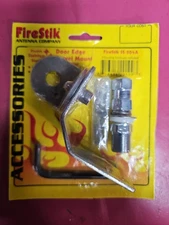 FireStik SS-204A Stainless Steel Vertical Door Jamb Adjustable Swivel Mount