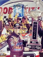 Kyle Busch Signed 8x10 Photo Autographed M&M&rsquo;s Pristine Auction COA