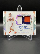 2022 Flawless Collegiate Trevor Lawrence Patch Auto /25 Clemson Tigers Jaguars