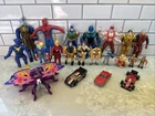 Vintage Toy Graveyard Lot 1980s 1990s GI Joe Marvel DC Robotech X-Men