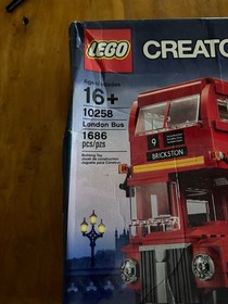 LEGO CREATOR: London Bus (10258) New in Sealed but Damaged box see pics