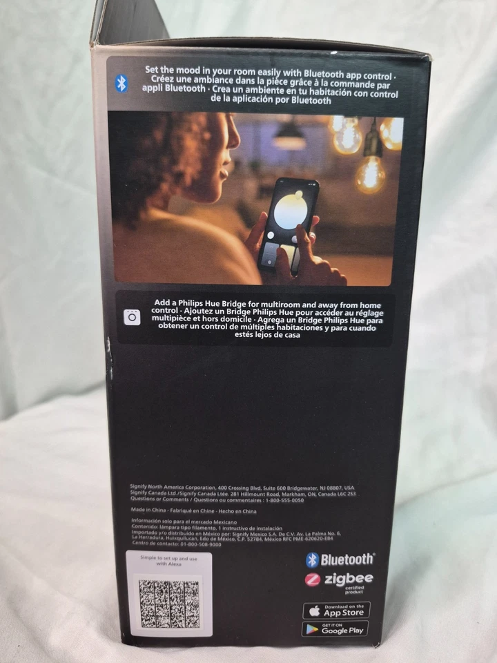 Philips Hue White Ambiance Dimmable Smart Filament ST23 (563908) 550 Lumen 60W - Image 3 of 4