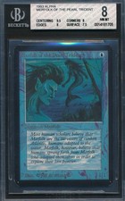 Alpha Merfolk of the Pearl Trident BGS 8 Graded Magic MTG (1705)