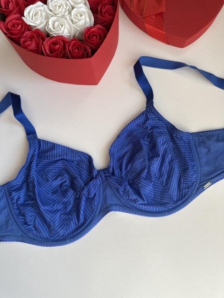 Women Chantelle Bra Navy 95C