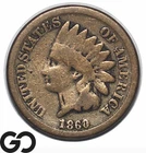 1860 Indian Head Cent Penny