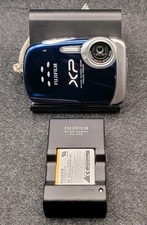 Fujifilm FinePix XP10SE 12MP Waterproof Digital Camera Blue W/ Battery  Charger