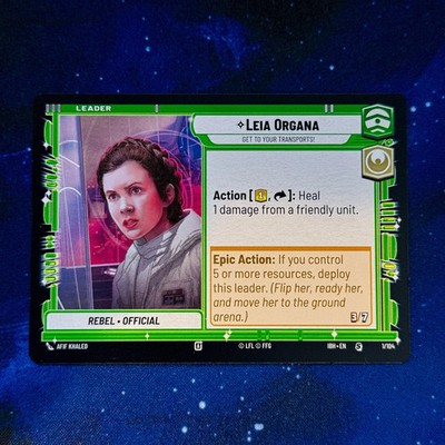 Leader SWU Leaders Singles Multibuy Select Star Wars Unlimited Choose Rare R C