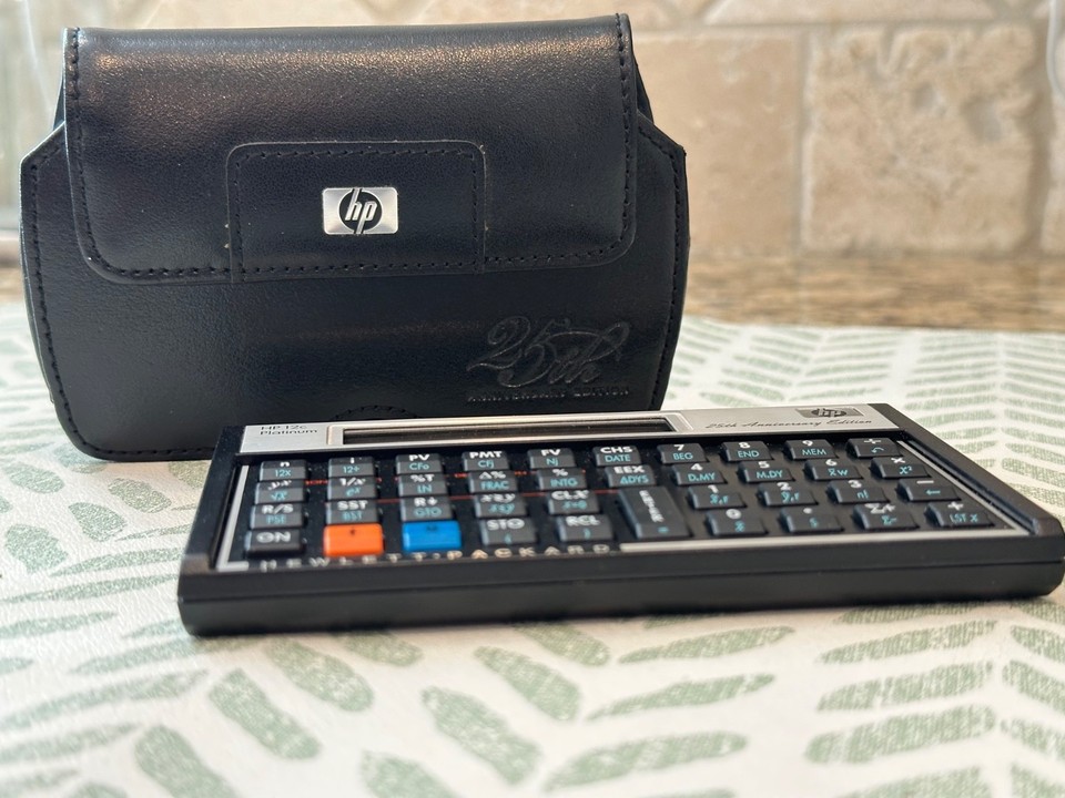 HP 12c Calculatrice financière Platine