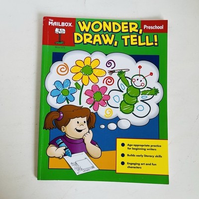 Wonder Draw Tell Preschool Mailbox Teacher Resource Activity Literacy  TEC61273