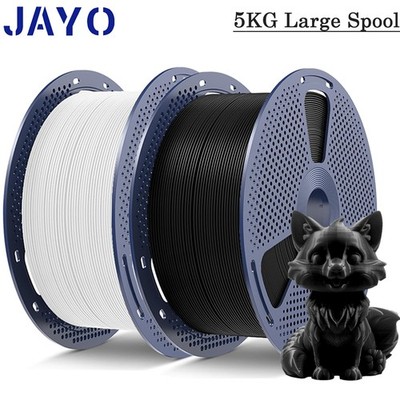 JAYO 5KG Large Spool PLA PETG 3D Printer Filament PLA+ ABS 1.75mm Big Project