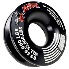 ATR Recovery Ring 66,000 lbs Winch Snatch for Soft Shackle and Synthetic Rope