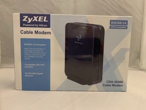 ZyXEL CDA-30360 Modem câble DOCSIS 3.0 8x4, par Hitron Technologies - Boîte scellée