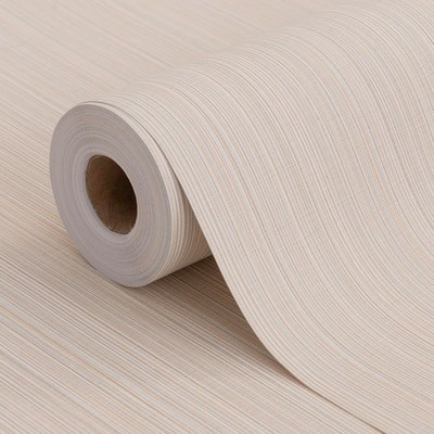 Grass-woven texture peel-and-stick wallpaper 20.8 inches × 394 inches