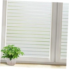  Window Privacy Film, Frosted Glass Window Film, Static Cling 35.4" x 118.1"