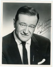 John Wayne - Signed Vintage Original Photograph