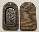 2 oz .999 Fine Silver - Limited Edition Haunted Tree Tombstone Bar, #214