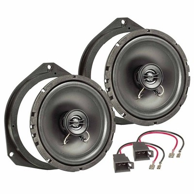 Lautsprecher Einbau Set passt für Fiat 500 500L Grande Punto Panda Tipo Fronttür