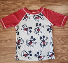 Disney Mickey Mouse Swim shirt, Junk Food, toddler size 5