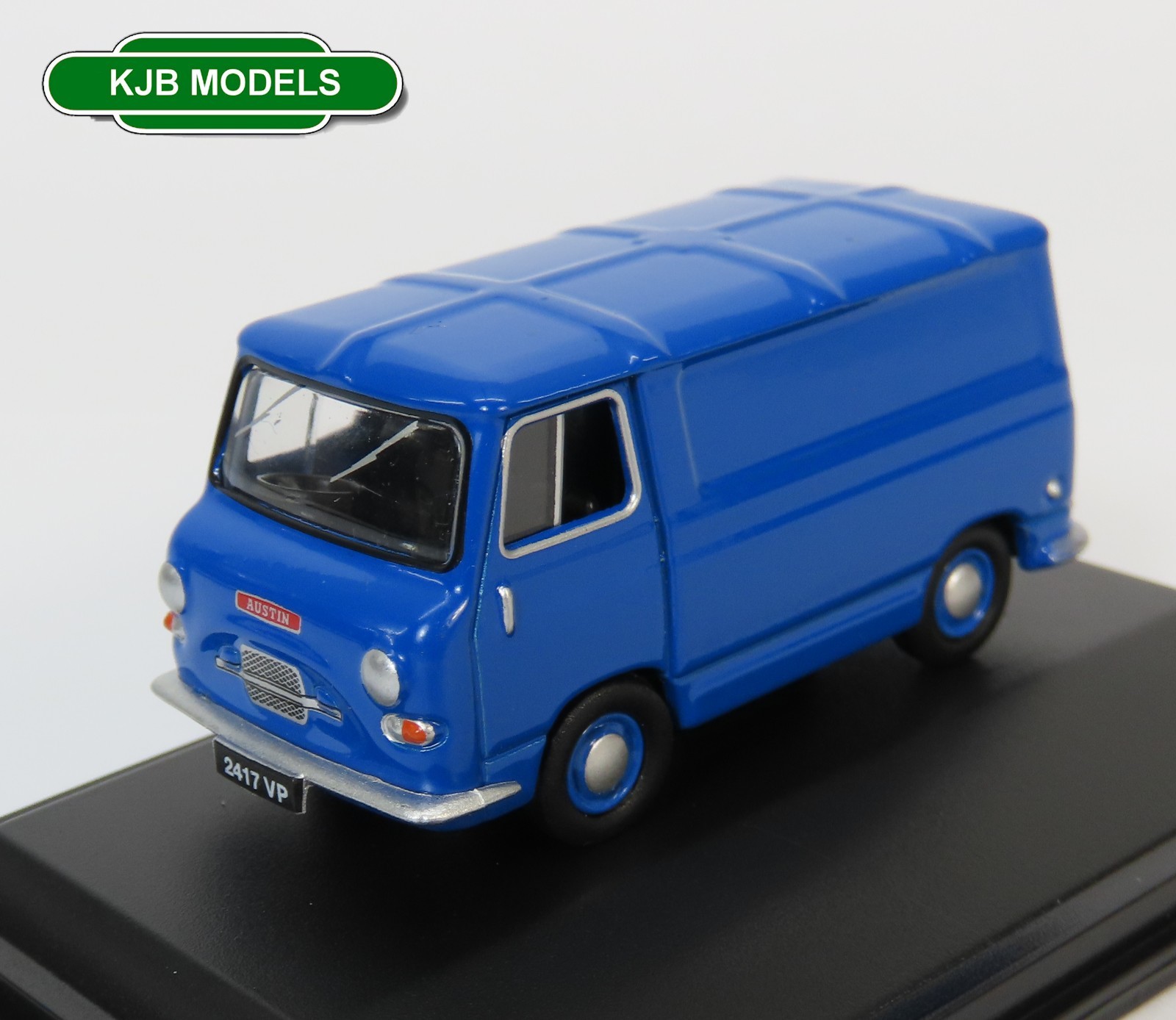 76J4007 Austin-Morris J4 Van Blue - OO Gauge Oxford Diecast 1:76 Scale