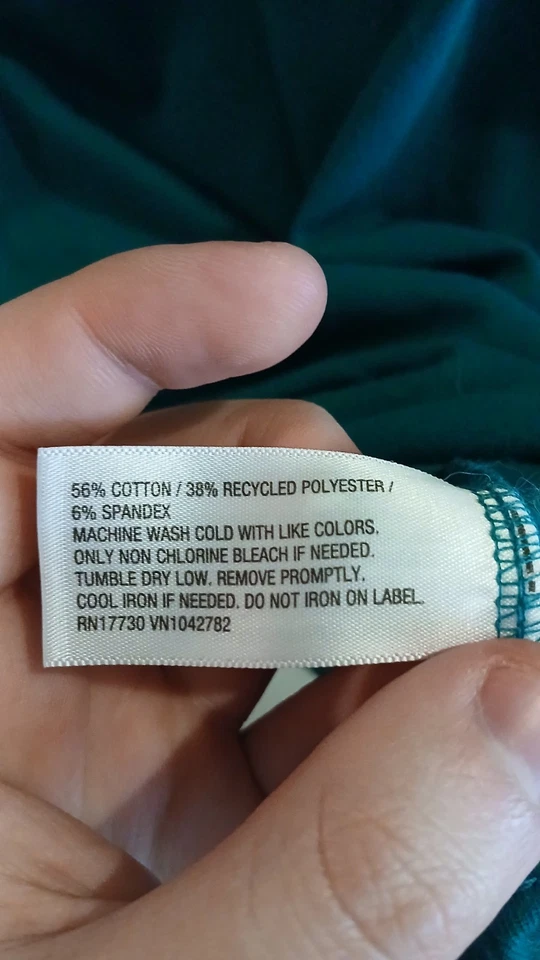 Ava And Viv XXL Women's Blouse Blue/Green  - Image 3 of 4