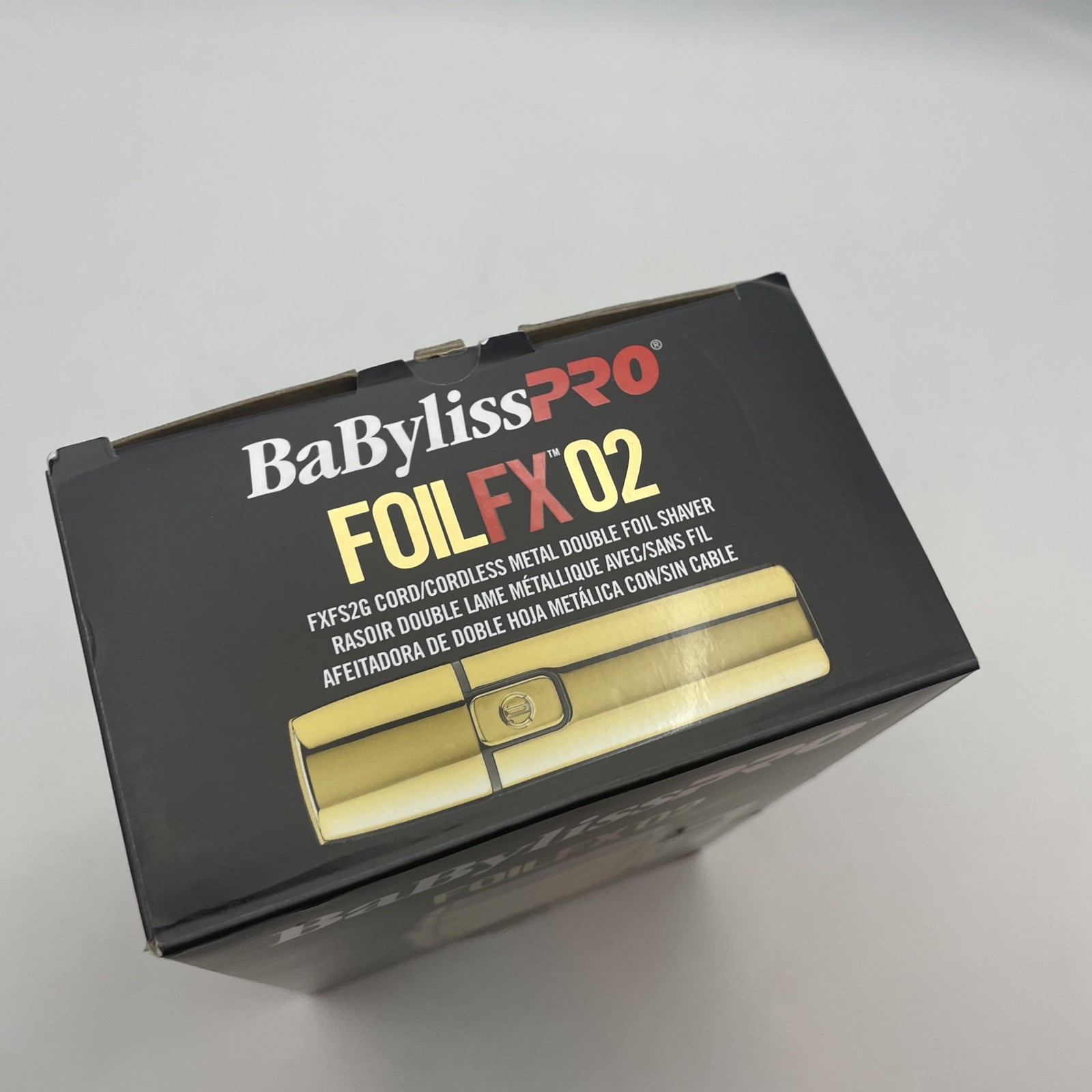 READ BaBylissPro GoldFX FoilFX02 Cord/Cordless Metal Double Foil Shaver