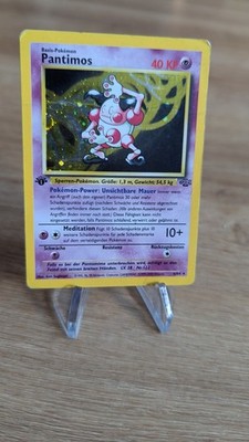 Pantimos 6/64 1st Edi - Jungle Set - Holo - Excellent - Deutsch - Pokémon Karte