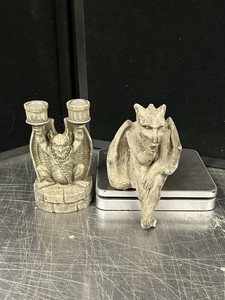 BABY GOYLE GARGOYLE CONCRETE SHELF SITTER THUMB SUCKING