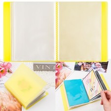 A6 Sticker  Photo Storage Album with 40 Pages,Pp Material, Clear Inner Pockets,