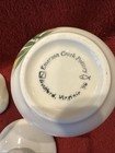 Emerson Creek Pottery Sugar & Creamer, 1996 Garden Flowers — photo 5