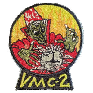 USMC PATCH: Marine Composite Squadron 2 VMC-2 Reconnaissance Electronic Warfare