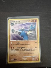 Lucario 3/11 DP Trainer Kit: Manaphy & Lucario Holo