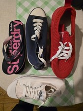 Mixed Lot of Trainers x 4 Mixed Size Various Brands