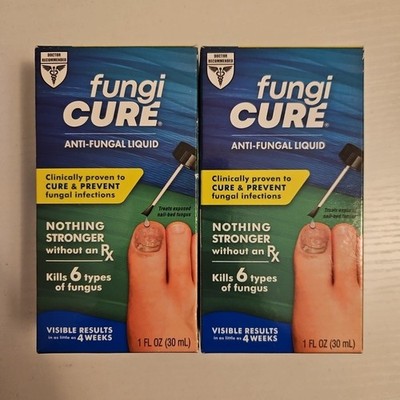 FungiCure Maximum Strength Anti-Fungal Liquid 1oz X2 Exp 2027+