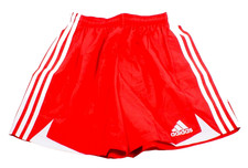 Adidas Youth Boy's XL Red White Athletic Soccer Shorts Lightweight ClimaCool