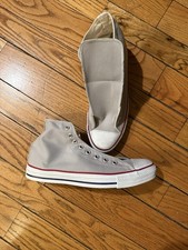 Vintage Converse Chuck Taylor High Made In USA Gray White All Star 11.5 11 1/2