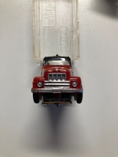 VINTAGE AURORA VIBRATOR #1580 INTERNATIONAL TRUCK WINE COLOR HO SLOT CAR 