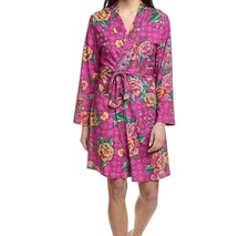 New Johnny Was Sleep Robe DARNAHTA Womens Medium Loungewear Tura Floral Wrap