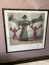 SALVADOR DALÌ L'UOMO CHE GIRA STAMPA