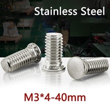 M3*4-40mm Stainless Steel Blind Rivet Screw Self-Clinching Studs For Sheet Metal