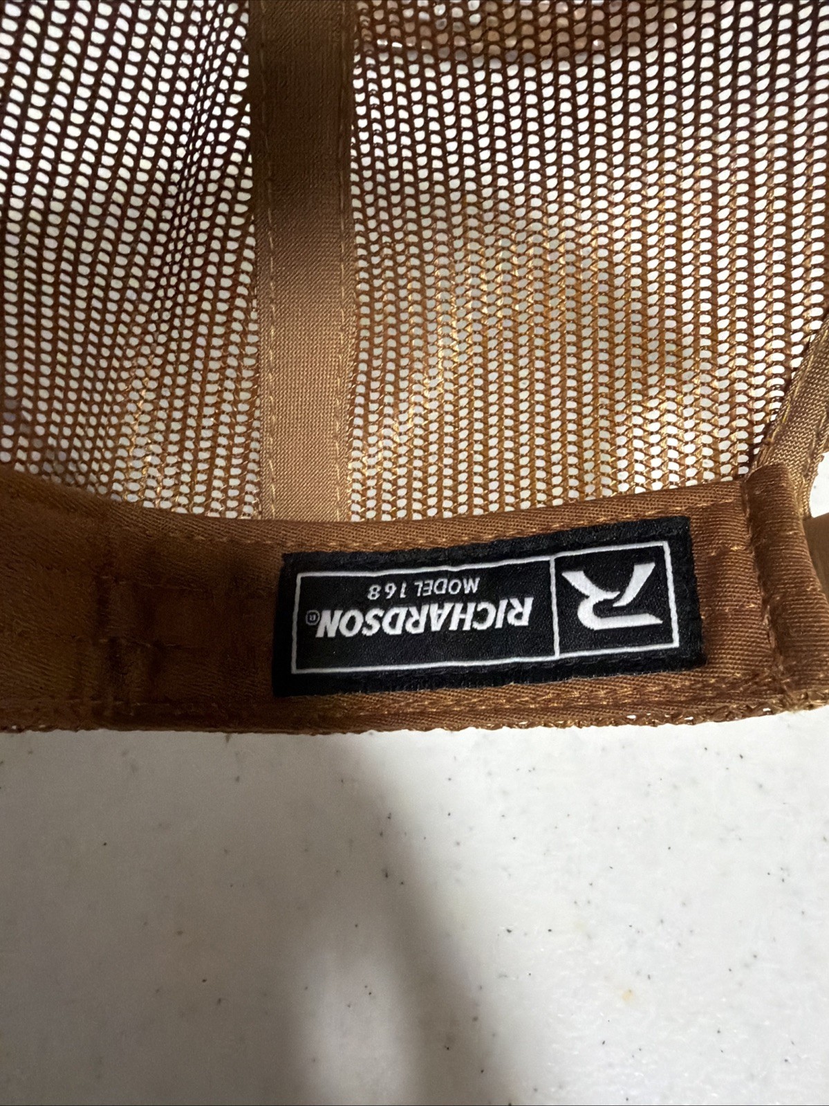 JEEP Cherokee Brown sewn  Patch FCA Licensed Hat Flat Bill Mesh ADJ Trucker Jeep