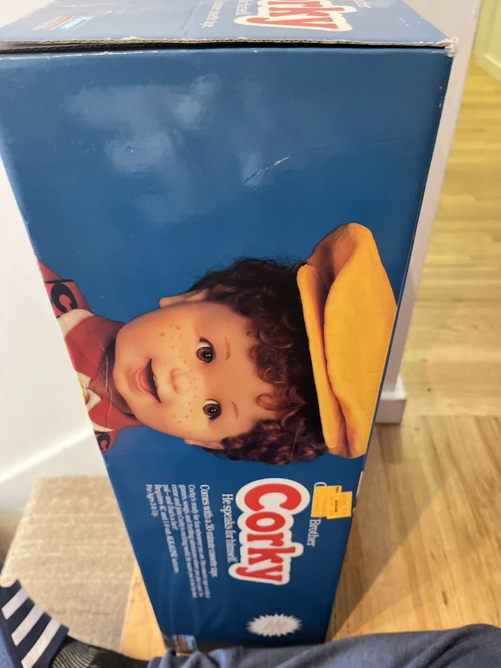 Muñeca parlante Playmates Corky 1987 en caja original, SIN ABRIR Foto 4 de 4