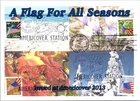 Dr Jim Stamps Maximum Card American Flag 4V Combo Forever Fdc
