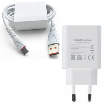 Original Huawei SuperCharge Schnell Ladegerät Typ C USB Ladekabel P20 P30 Pro
