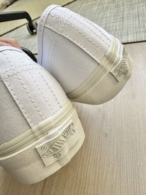 Jjjjound X Vans Vault Authentic White Canvas - “Hospitality” Men