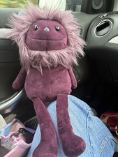 Jellycat Gibbles Monster Soft Plush Toy New Tags Purple Rare Retired