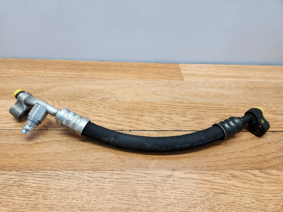 ✅ 00-06 OEM BMW E46 330 Motor M54 Compresor-Condensador Manguera de línea de presión Foto 2 de 4
