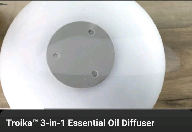 Difusor de aromaterapia de aceite esencial Sparoom Troika 3 en 1 nuevo sellado en caja raro Foto 3 de 4