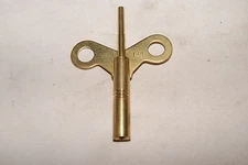 BRASS DOUBLE END CHIME KEY 13/4  NEW CLOCK PARTS