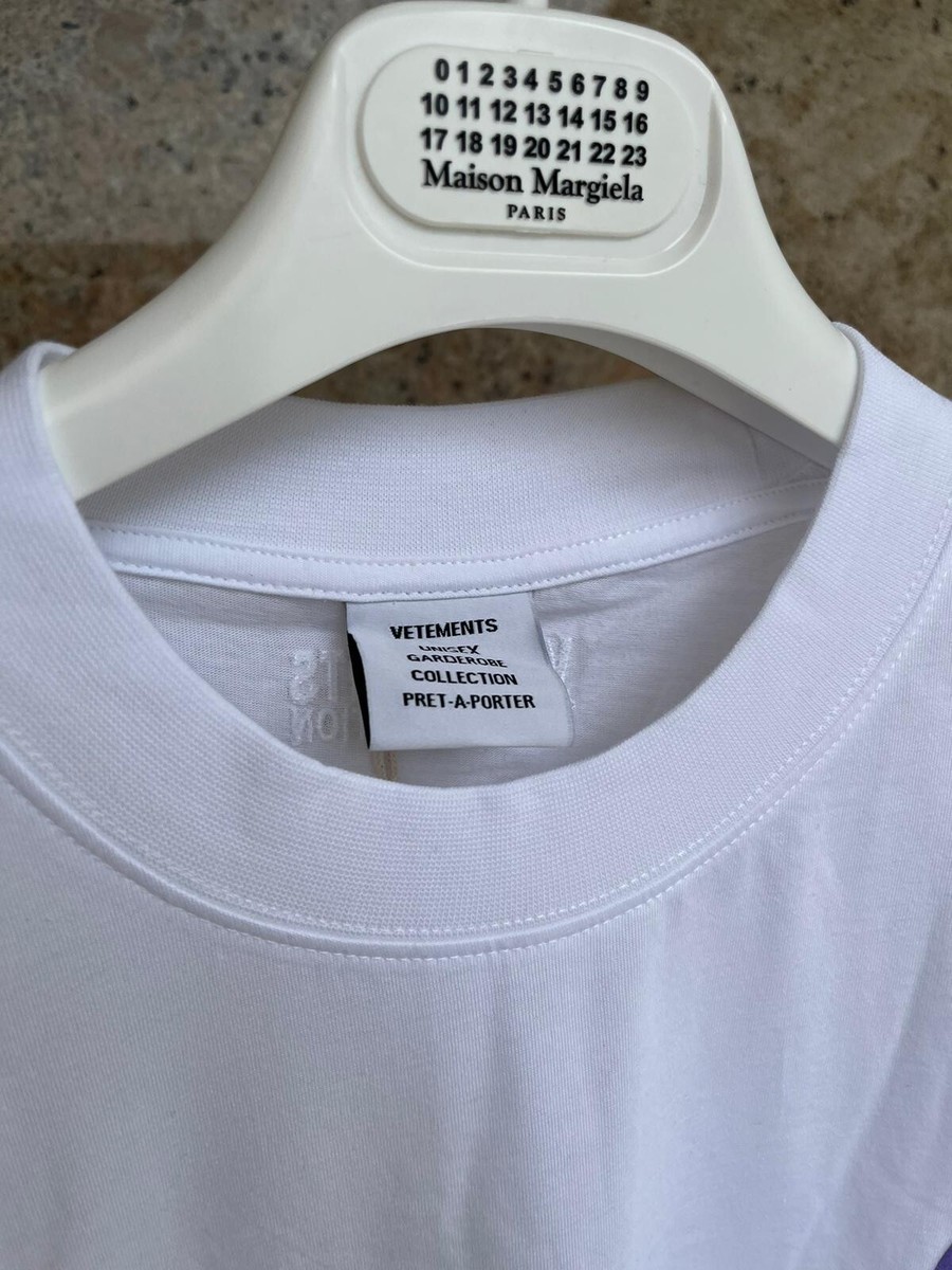 Vetements , Sweet Logo T-Shirt SS in White BNWT M | eBay Vetements , Sweet Logo T-Shirt SS in White BNWT M | eBay